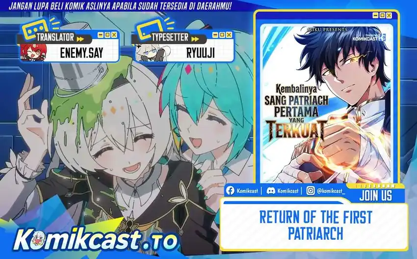 Return of the First Patriarch: The Strongest Reincarnates into His Descendant 1000 Years Later Chapter 44 - halaman 1
