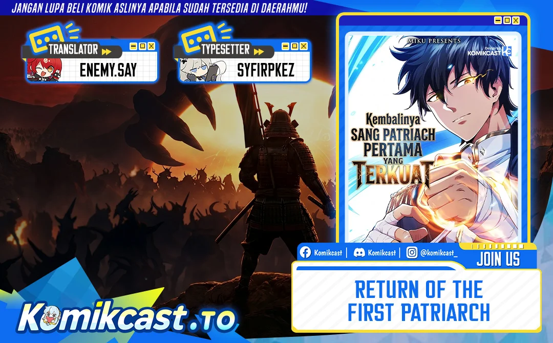 Return of the First Patriarch: The Strongest Reincarnates into His Descendant 1000 Years Later Chapter 45 - halaman 1