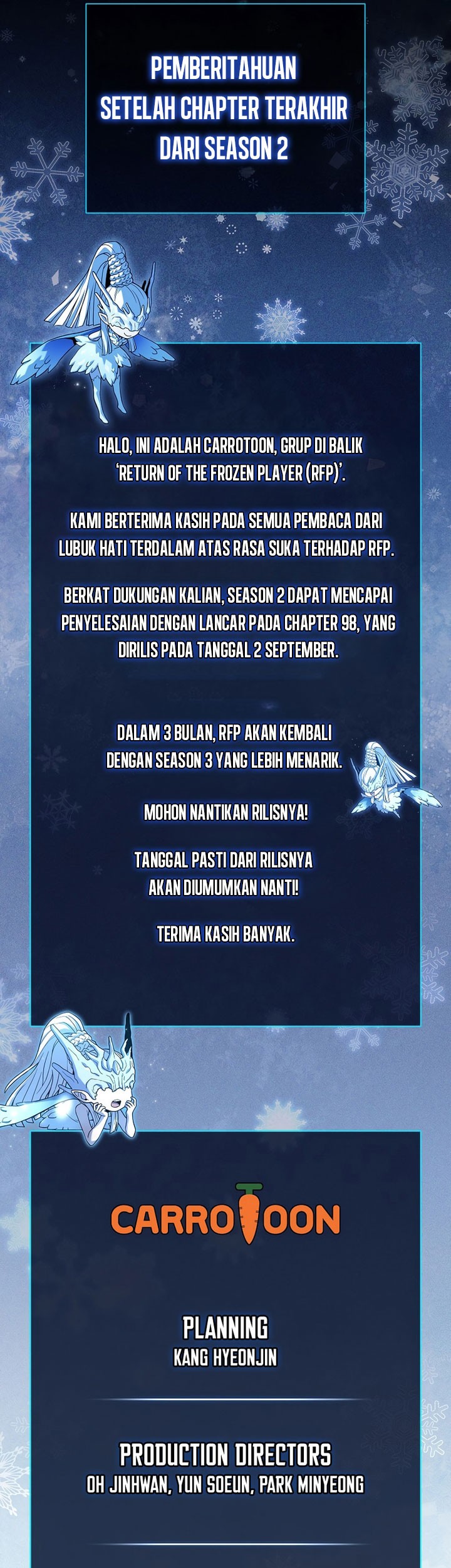 Return of the Frozen Player Chapter 98 - halaman 70
