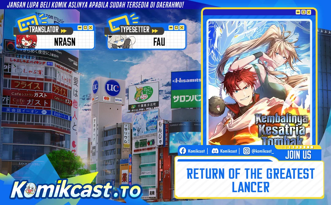Return of The Greatest Lancer Chapter 189 - halaman 1
