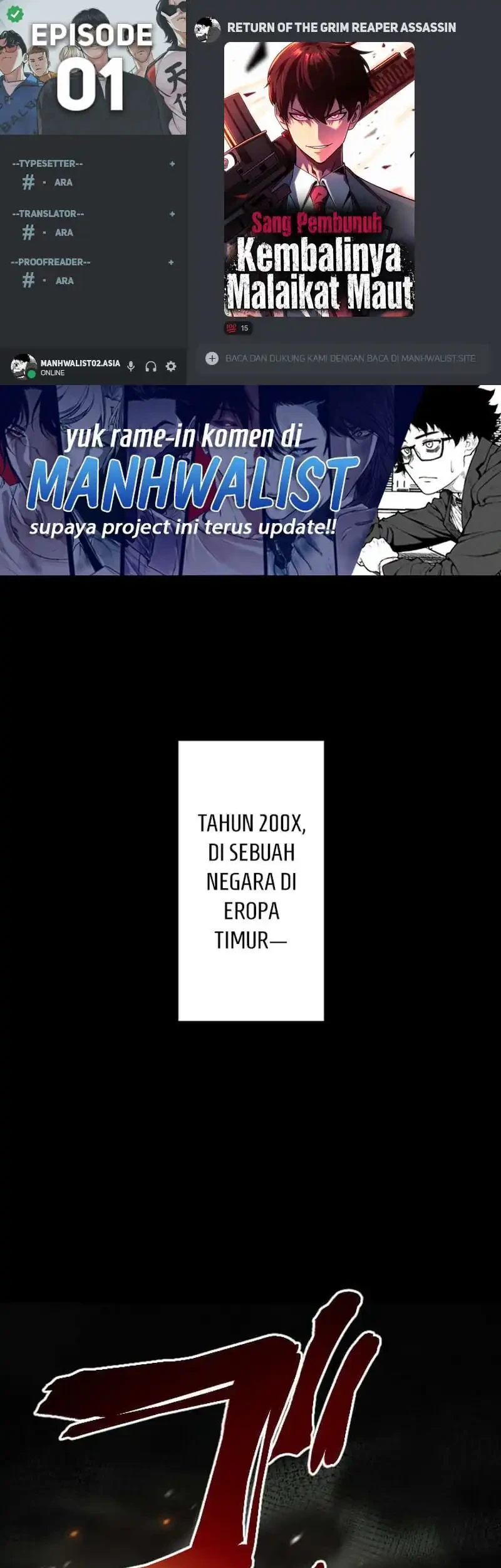 Return of the Grim Reaper: Assassin Chapter 1 - halaman 1