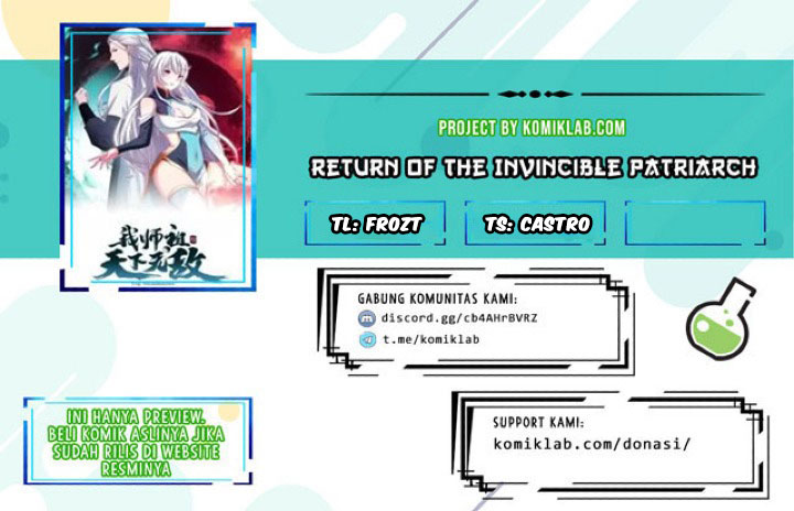 Return of the Invincible Patriarch Chapter 42 - halaman 1