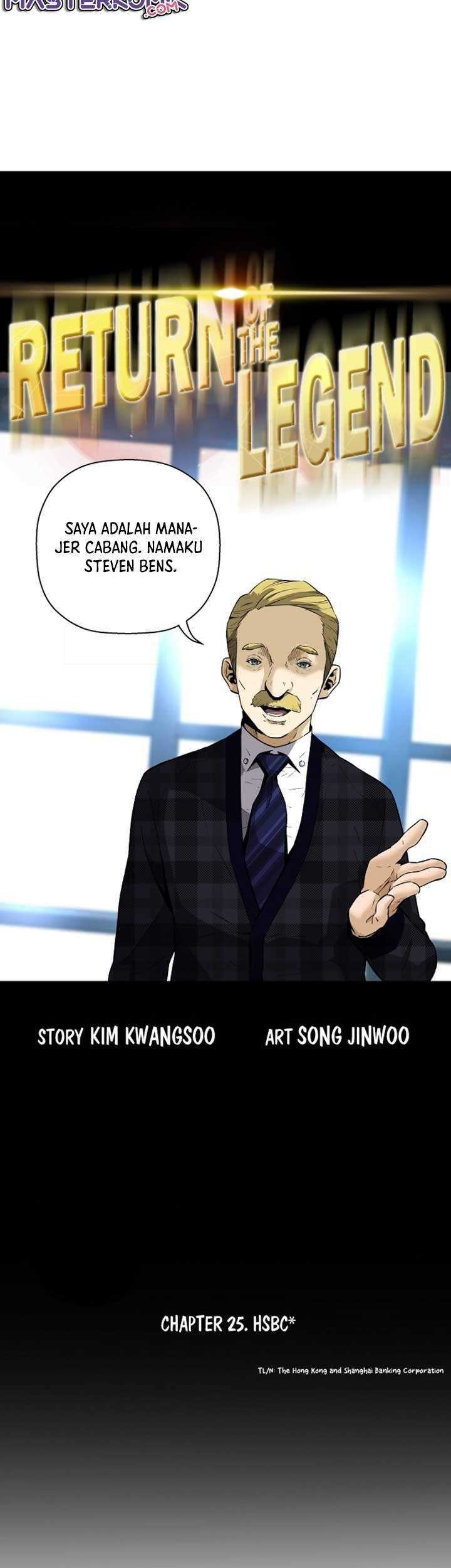 Return of the Legend Chapter 25 - halaman 1