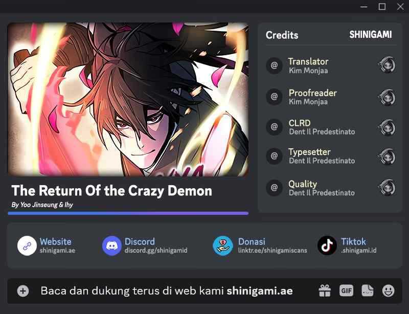 Return of the Mad Demon Chapter 135 - halaman 1