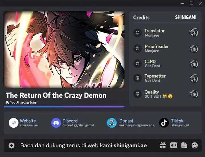 Return of the Mad Demon Chapter 150 - halaman 1