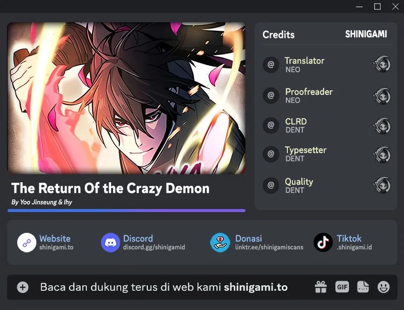 Return of the Mad Demon Chapter 209 - halaman 2