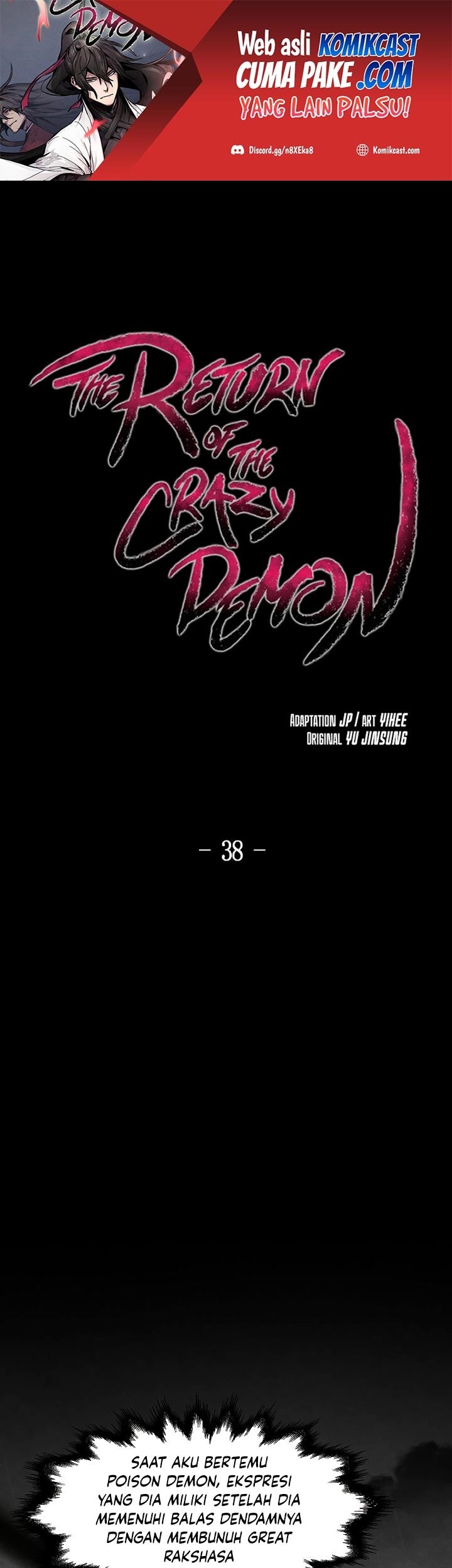 Return of the Mad Demon Chapter 38 - halaman 2