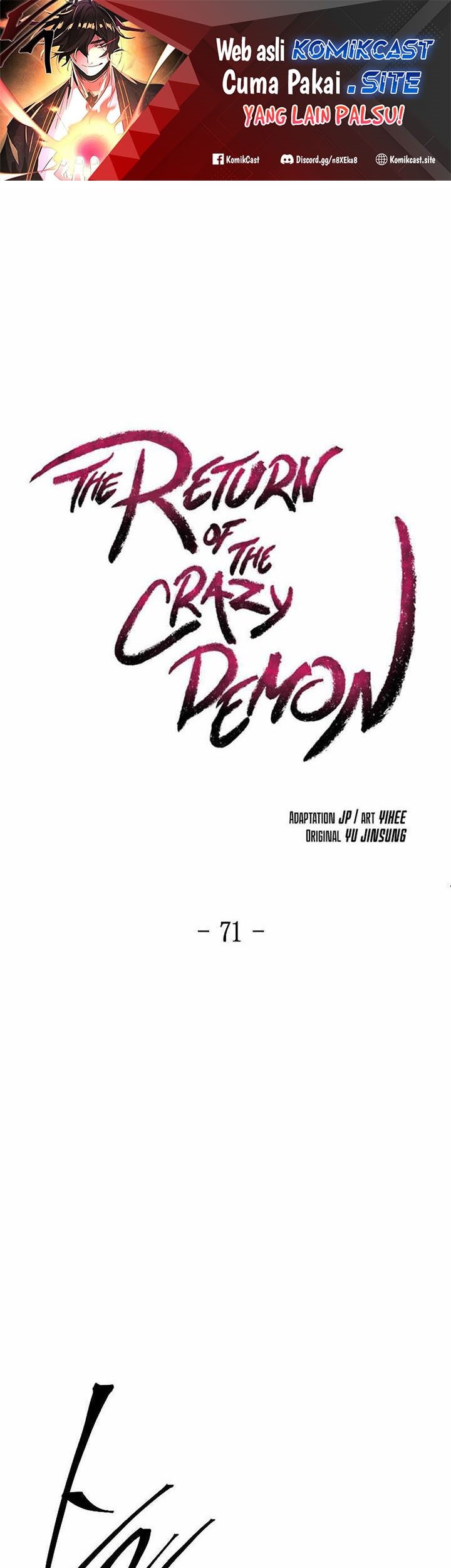 Return of the Mad Demon Chapter 71 - halaman 2