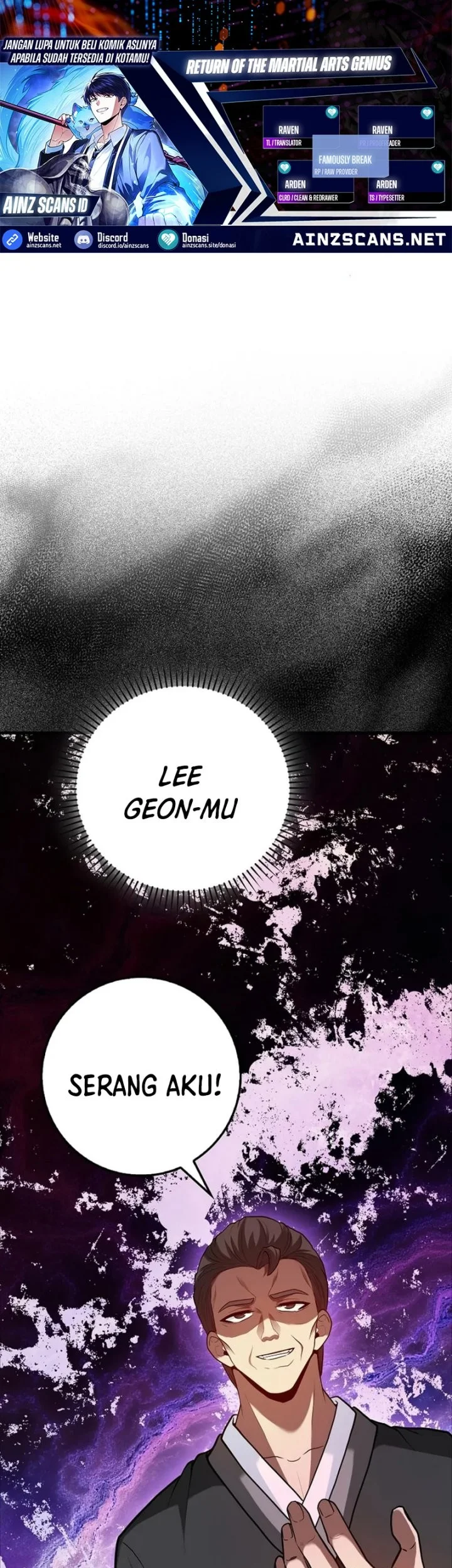 Return Of The Martial Arts Genius Chapter 102 - halaman 1