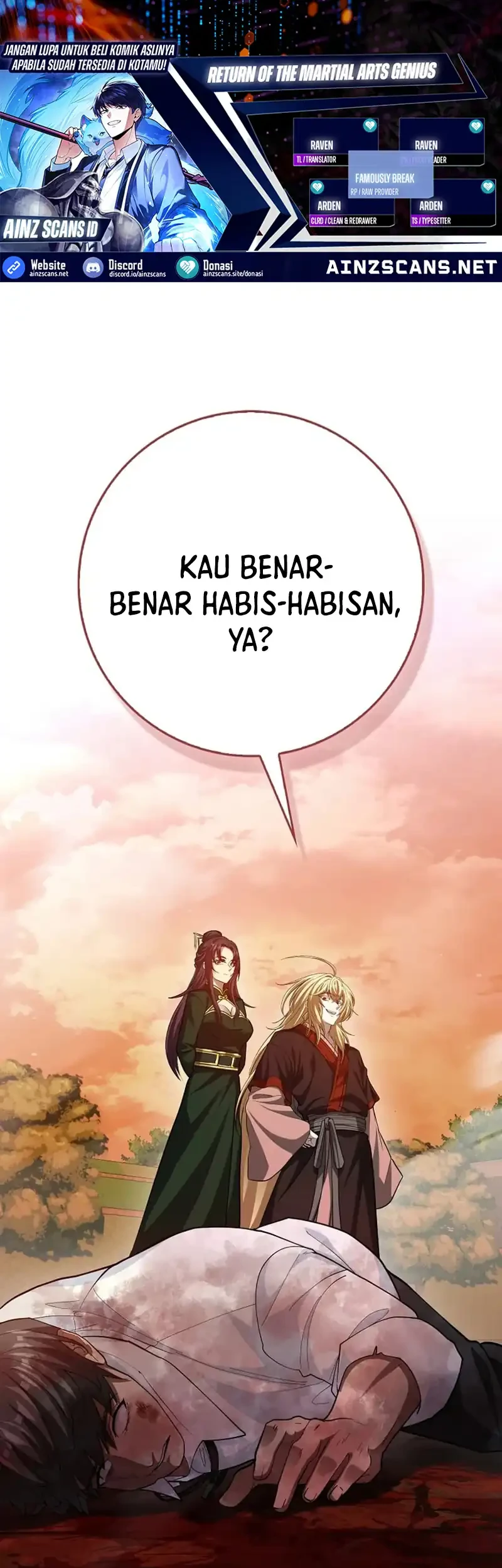 Return Of The Martial Arts Genius Chapter 104 - halaman 1