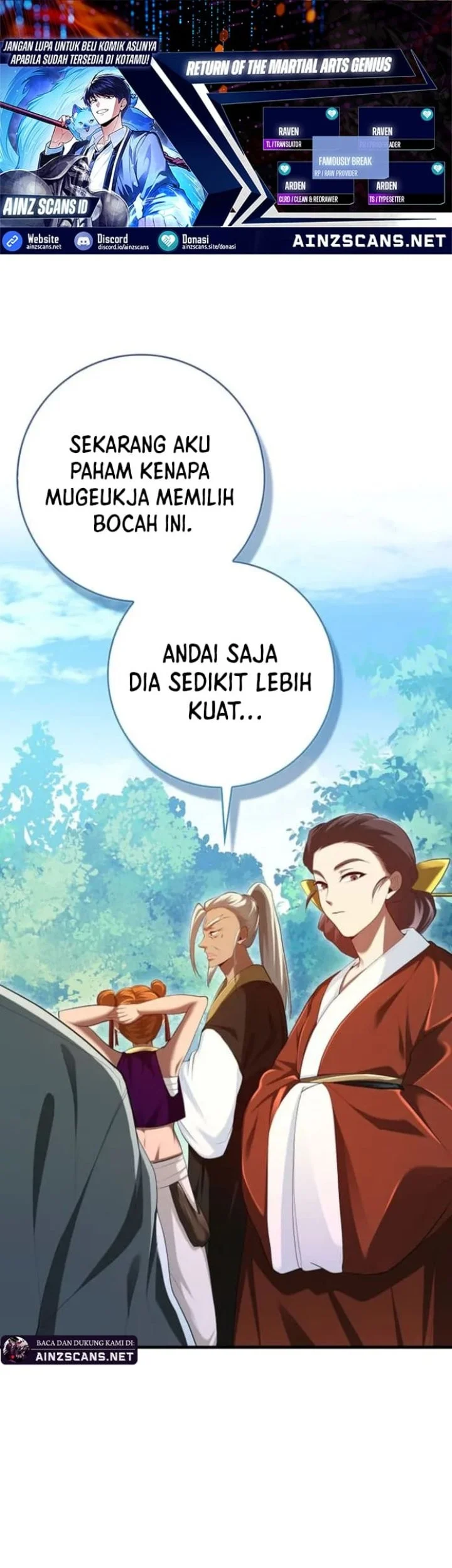 Return Of The Martial Arts Genius Chapter 111 - halaman 1