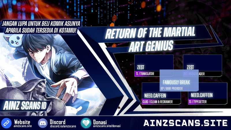 Return Of The Martial Arts Genius Chapter 23 - halaman 1