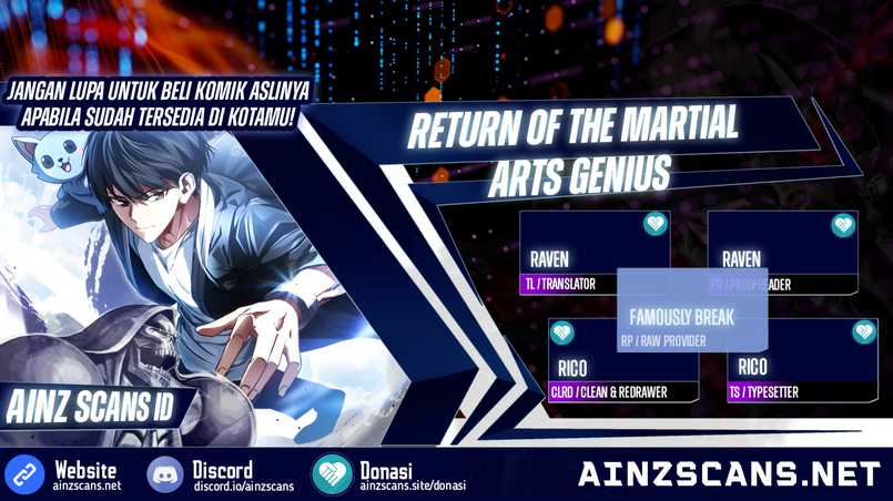 Return Of The Martial Arts Genius Chapter 30 - halaman 1
