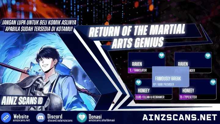 Return Of The Martial Arts Genius Chapter 69 - halaman 1