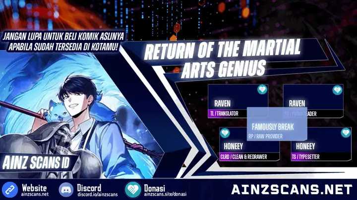 Return Of The Martial Arts Genius Chapter 71 - halaman 1