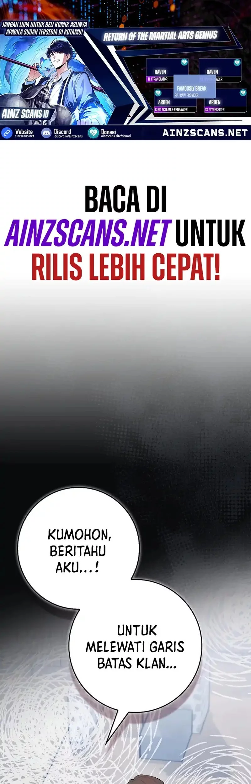 Return Of The Martial Arts Genius Chapter 99 - halaman 1