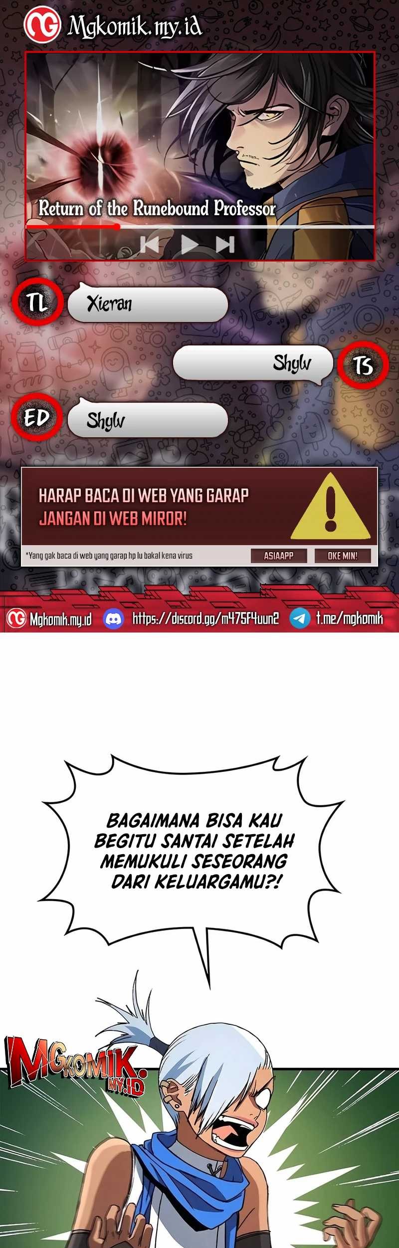 Return of the Renebound Professor Chapter 16 - halaman 1