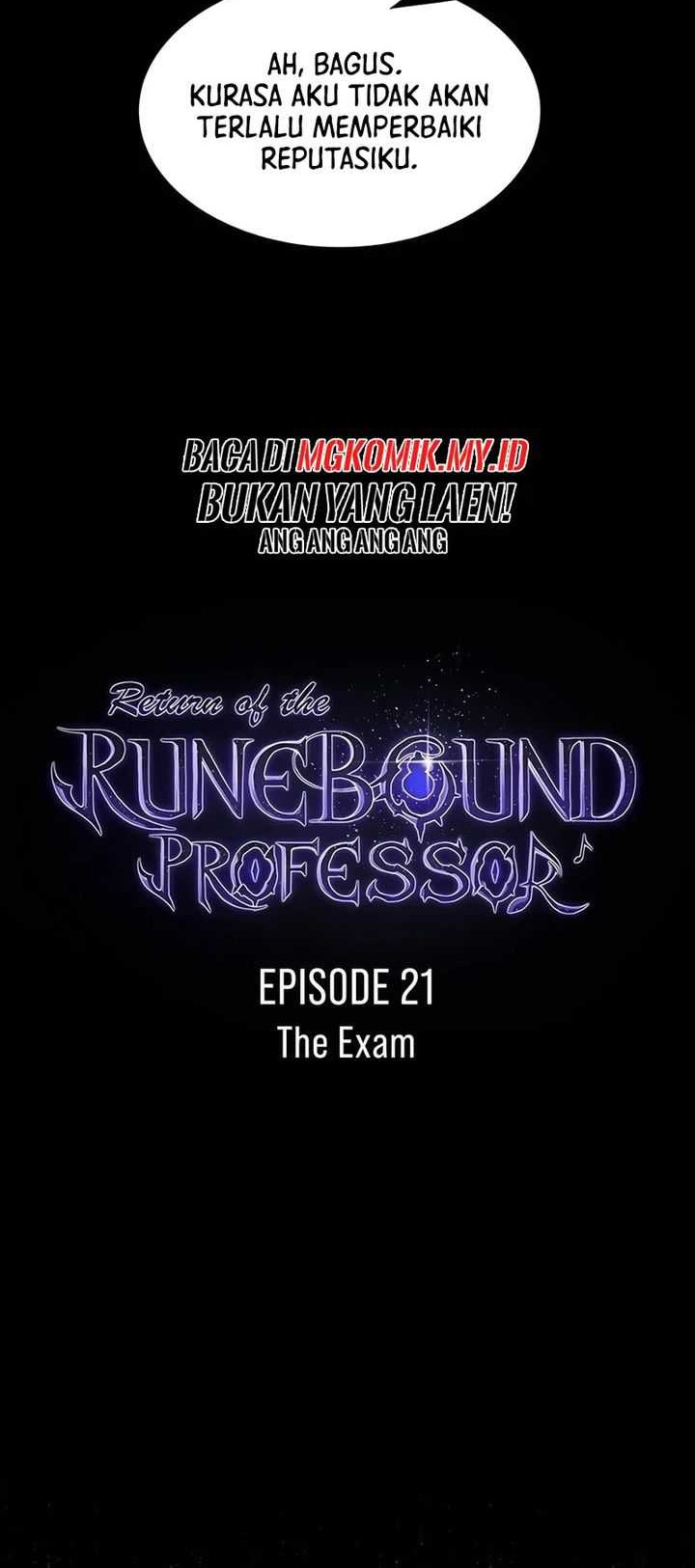 Return of the Renebound Professor Chapter 21 - halaman 25