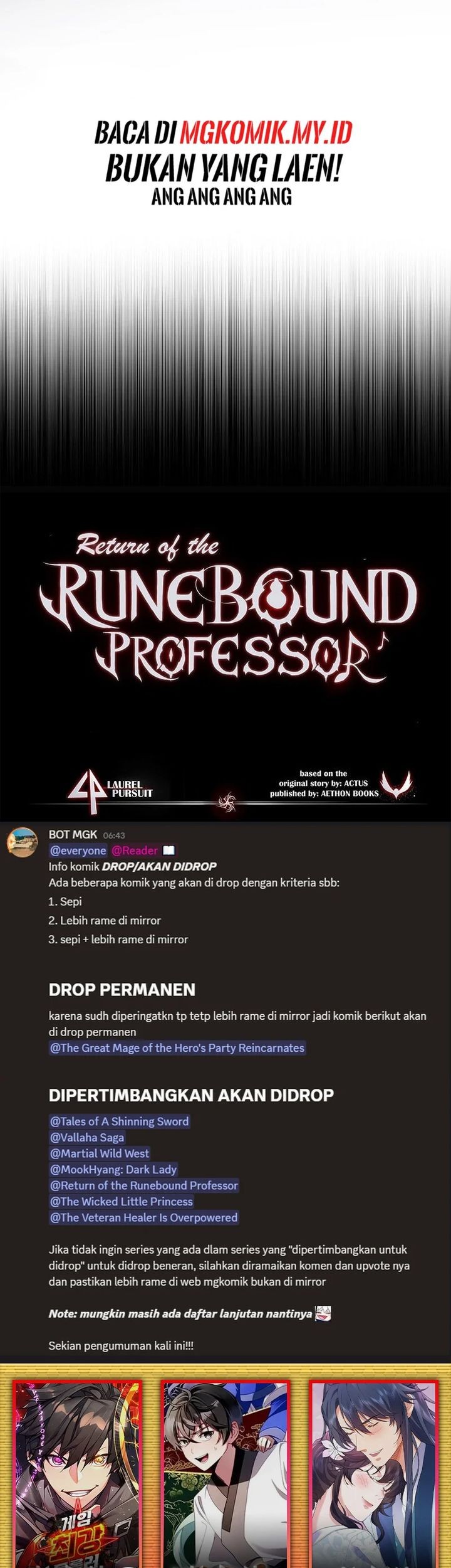 Return of the Renebound Professor Chapter 40 - halaman 79