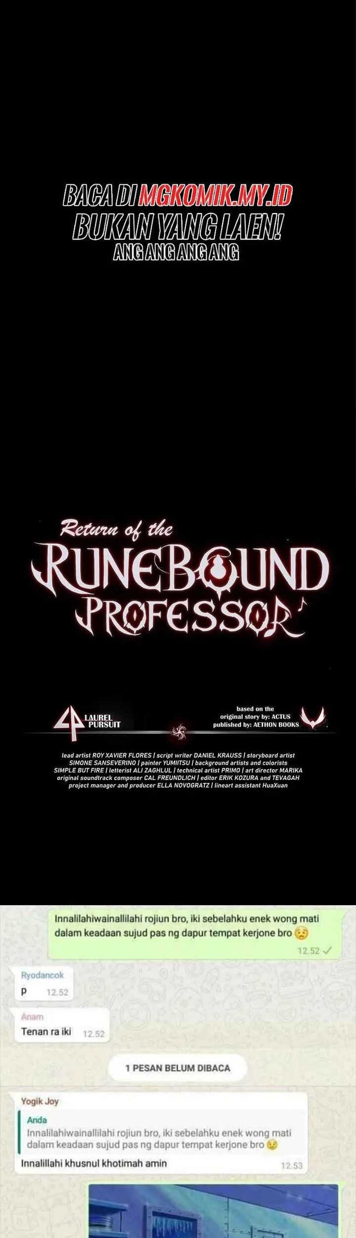 Return of the Renebound Professor Chapter 44 - halaman 83