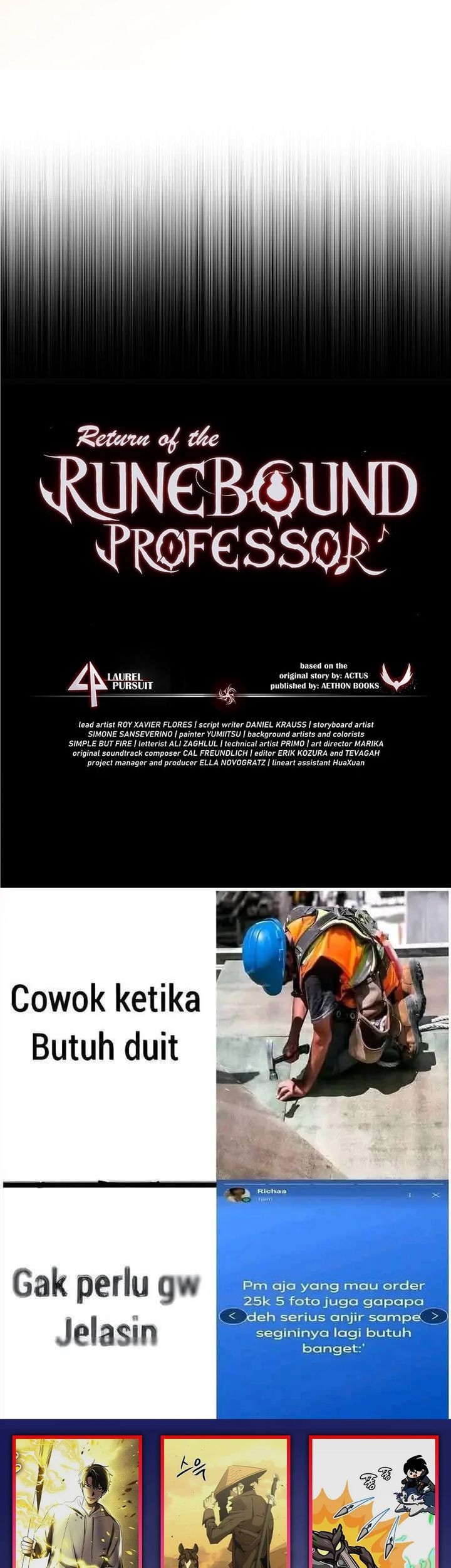 Return of the Renebound Professor Chapter 46 - halaman 77