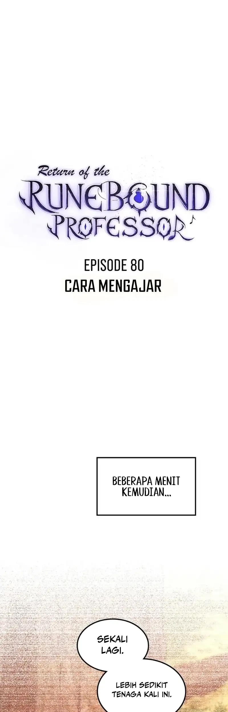 Return of the Renebound Professor Chapter 80 - halaman 19