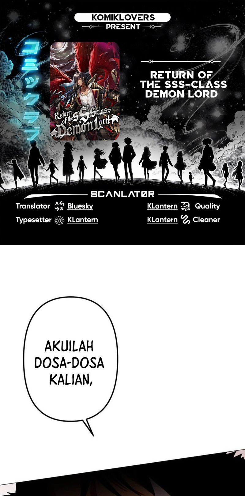 Return of the SSS-Class Demon Lord Chapter 6 - halaman 1