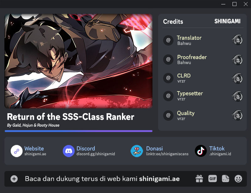 Return of the SSS-Class Ranker Chapter 126 - halaman 1