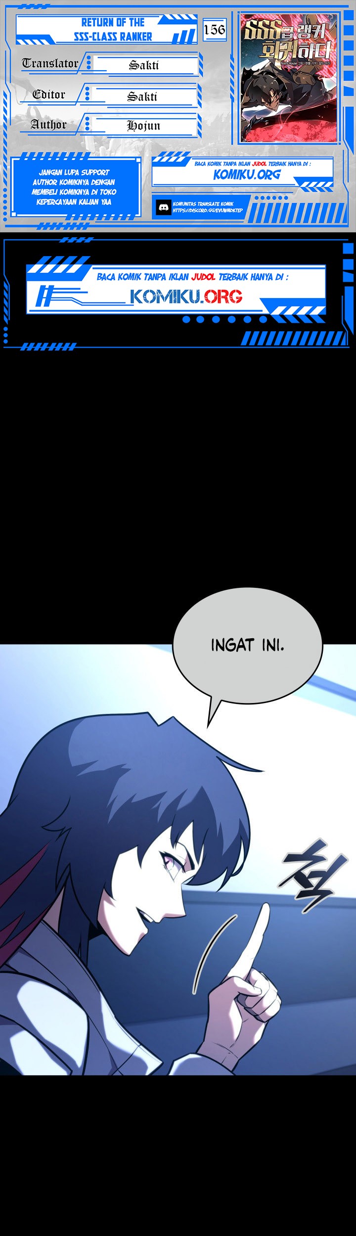 Return of the SSS-Class Ranker Chapter 156 - halaman 1