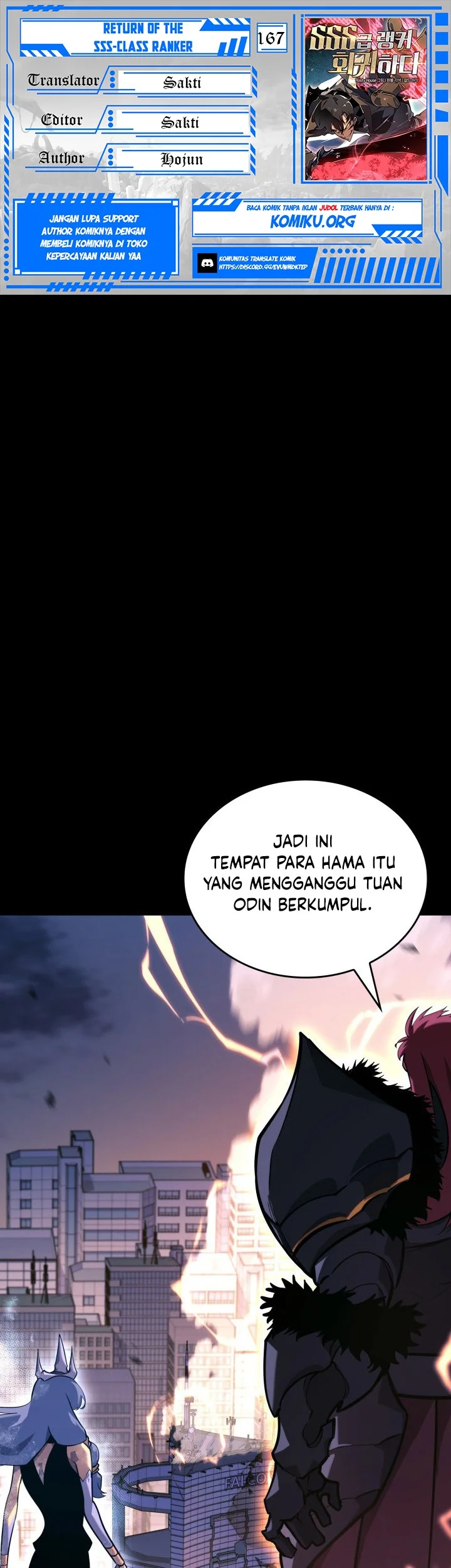 Return of the SSS-Class Ranker Chapter 167 - halaman 1