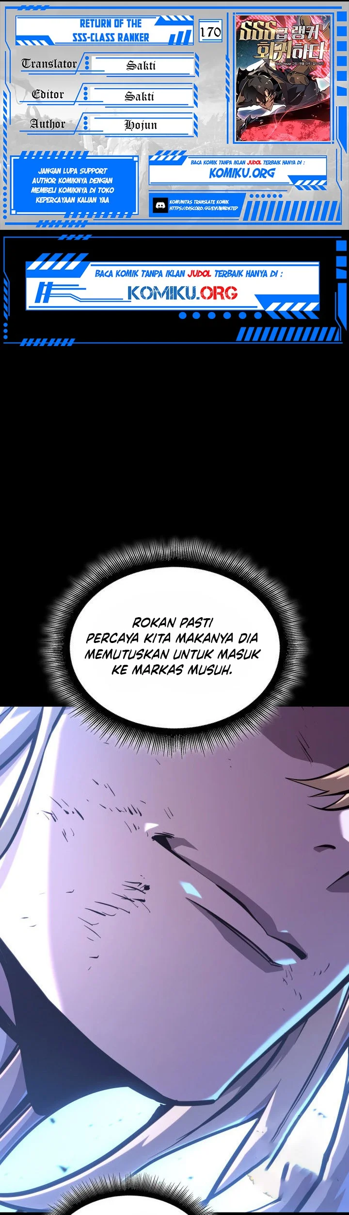 Return of the SSS-Class Ranker Chapter 170 - halaman 1
