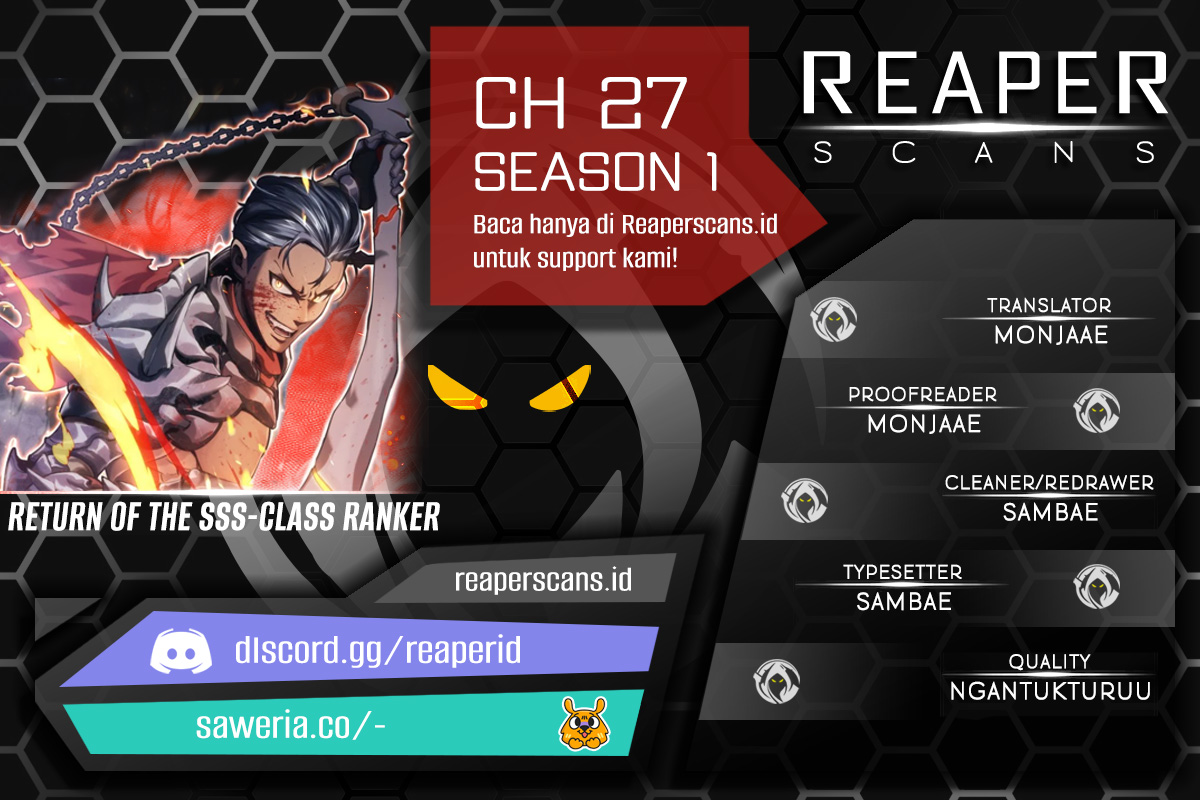 Return of the SSS-Class Ranker Chapter 27 - halaman 1