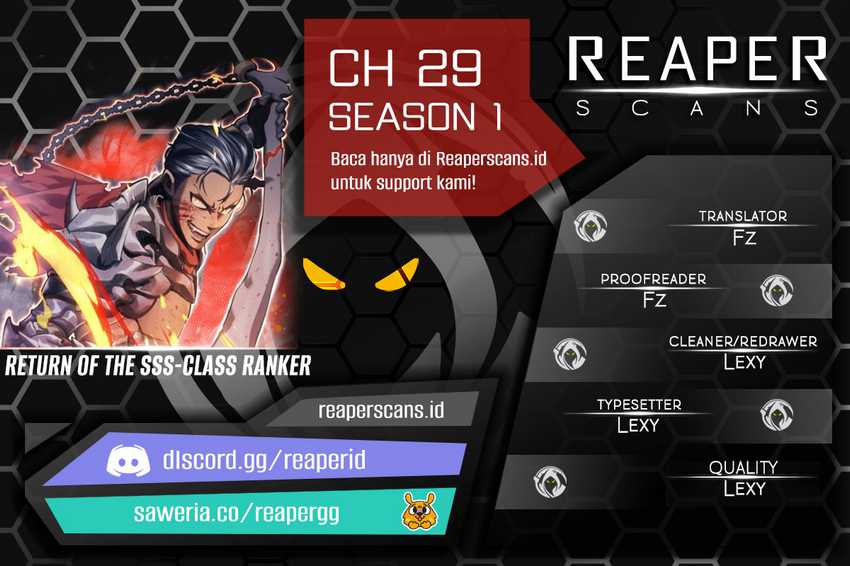 Return of the SSS-Class Ranker Chapter 29 - halaman 1