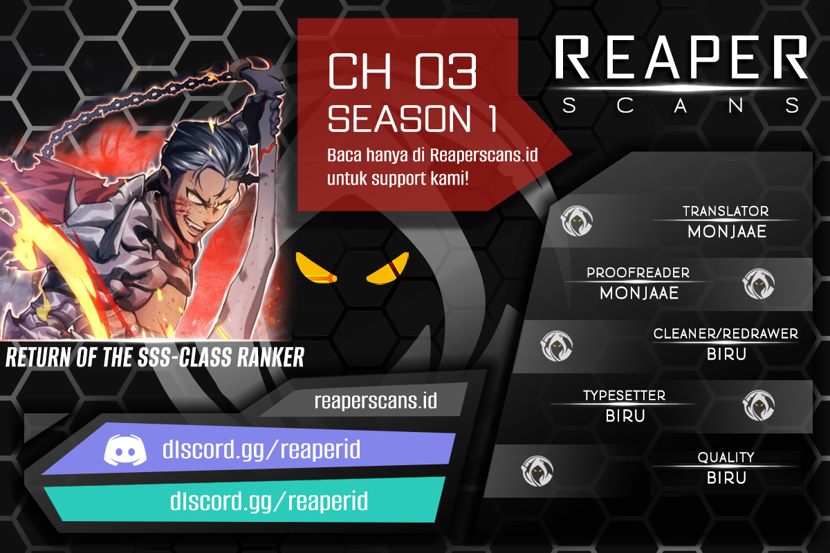 Return of the SSS-Class Ranker Chapter 3 - halaman 1