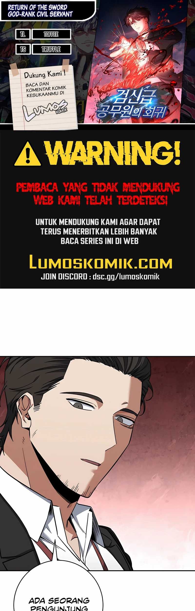 Return of the Sword God-Rank Civil Servant Chapter 34 - halaman 1
