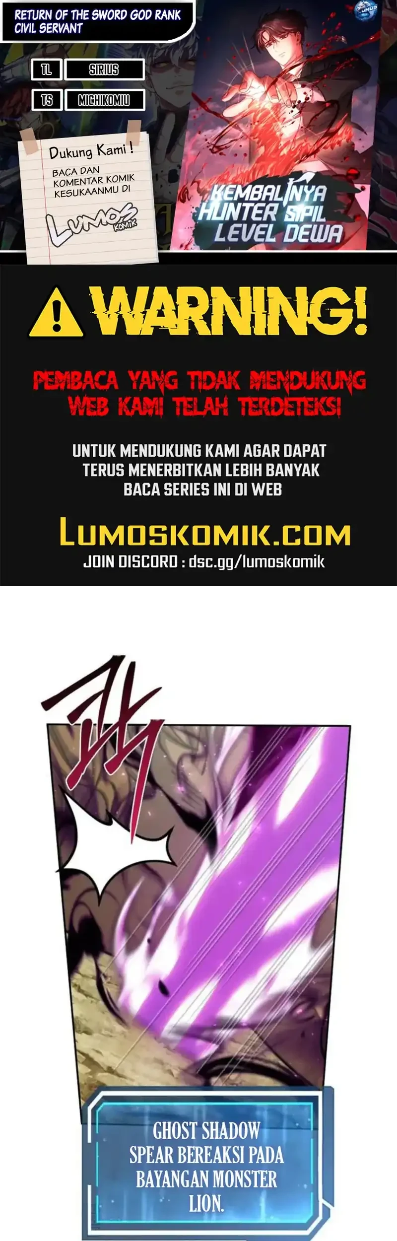 Return of the Sword God-Rank Civil Servant Chapter 80 - halaman 1