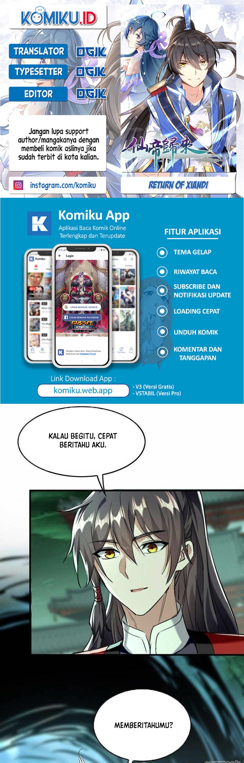 Return of Xiandi Chapter 374 - halaman 1