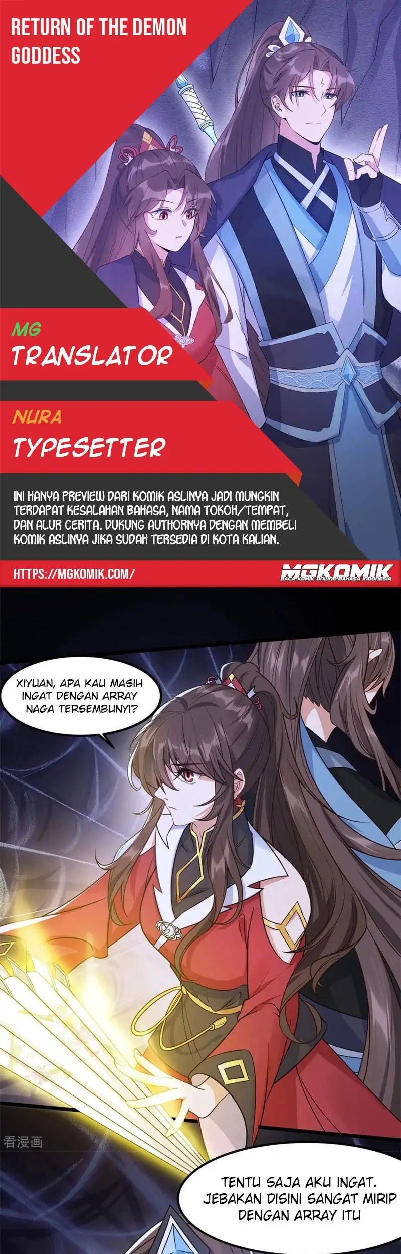 Return The Demon Goddess Chapter 75 - halaman 1