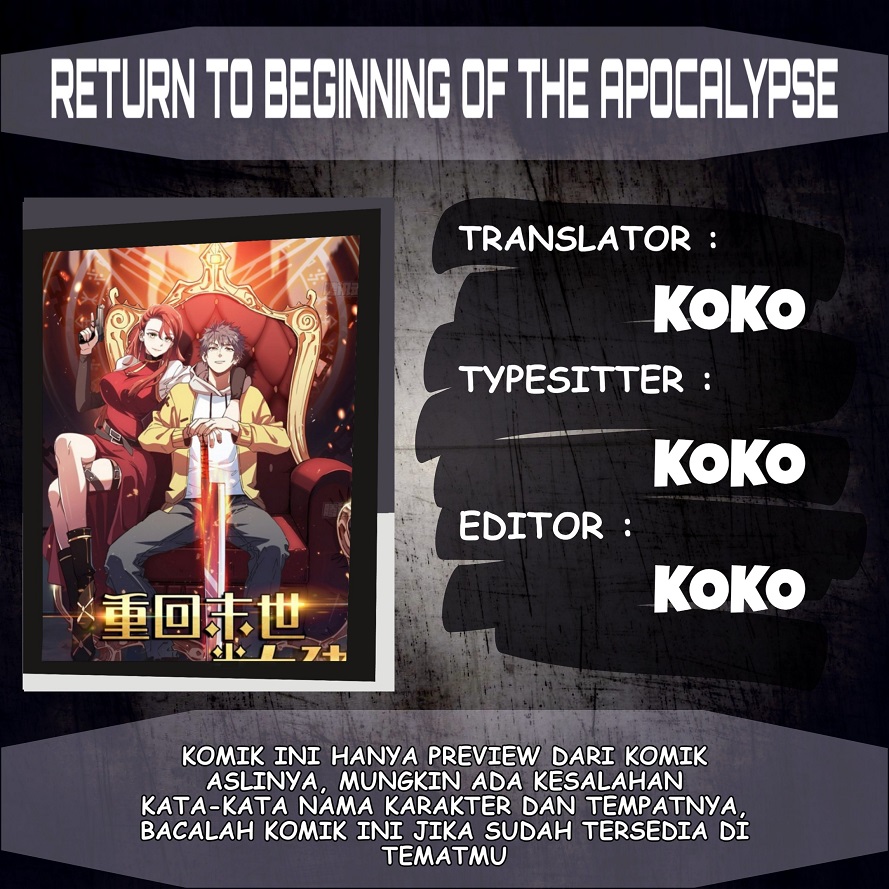 Return To Beginning Of The Apocalypse Chapter 32 - halaman 1