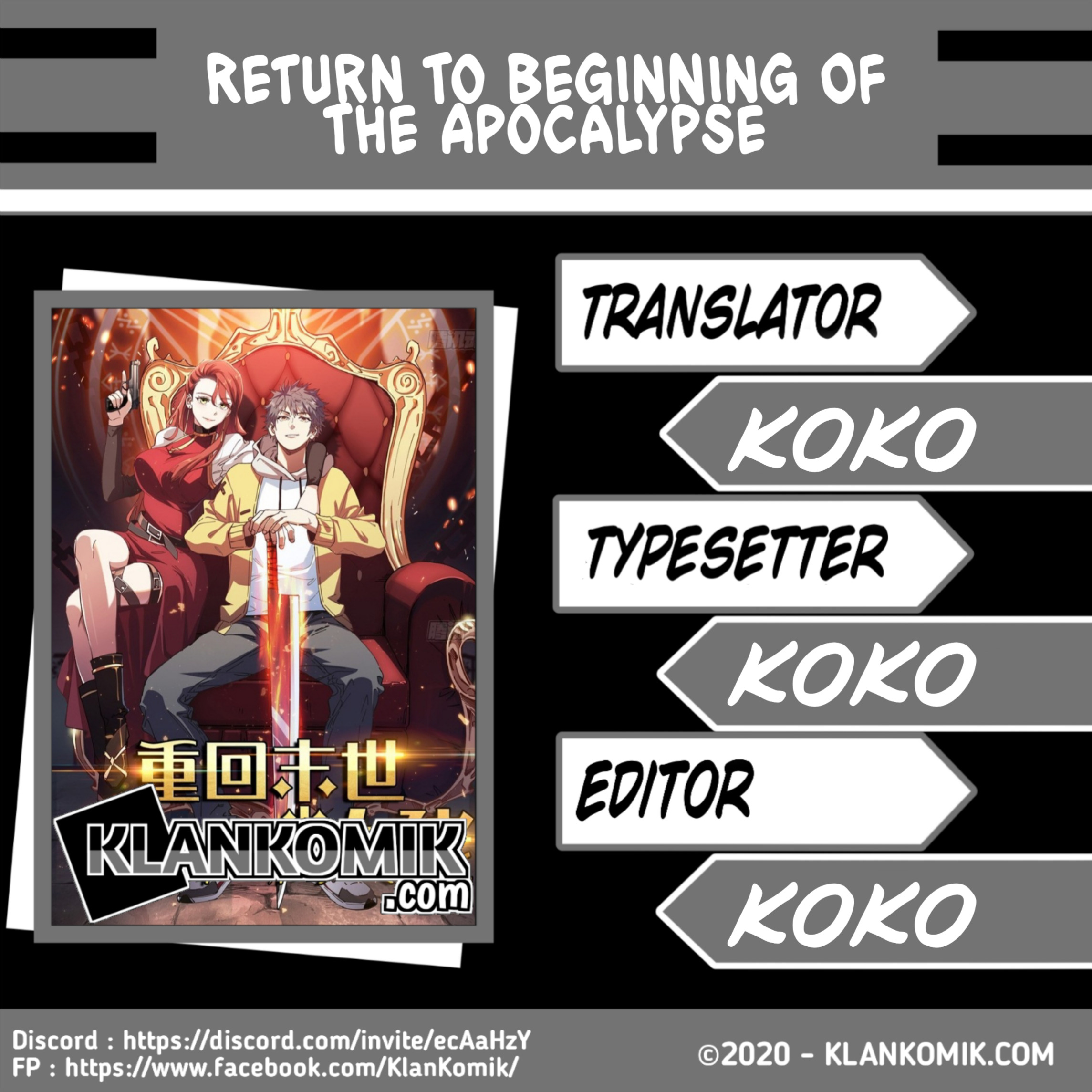 Return To Beginning Of The Apocalypse Chapter 42 - halaman 1