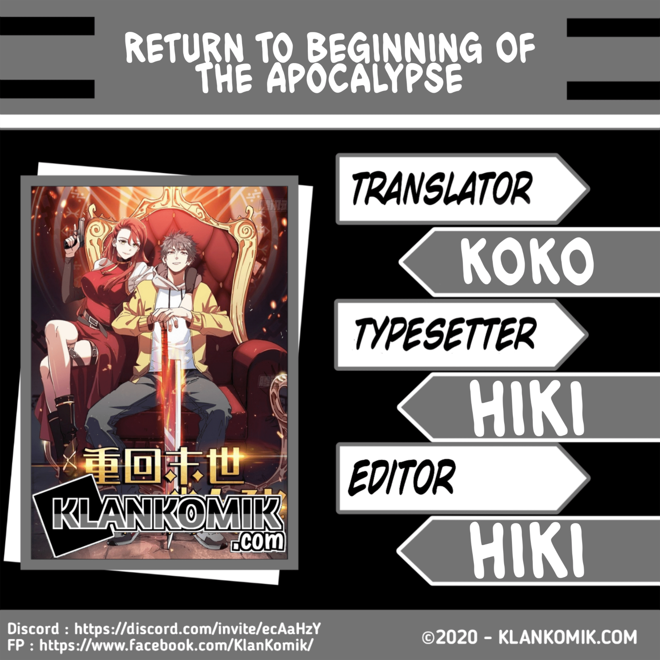 Return To Beginning Of The Apocalypse Chapter 47 - halaman 1