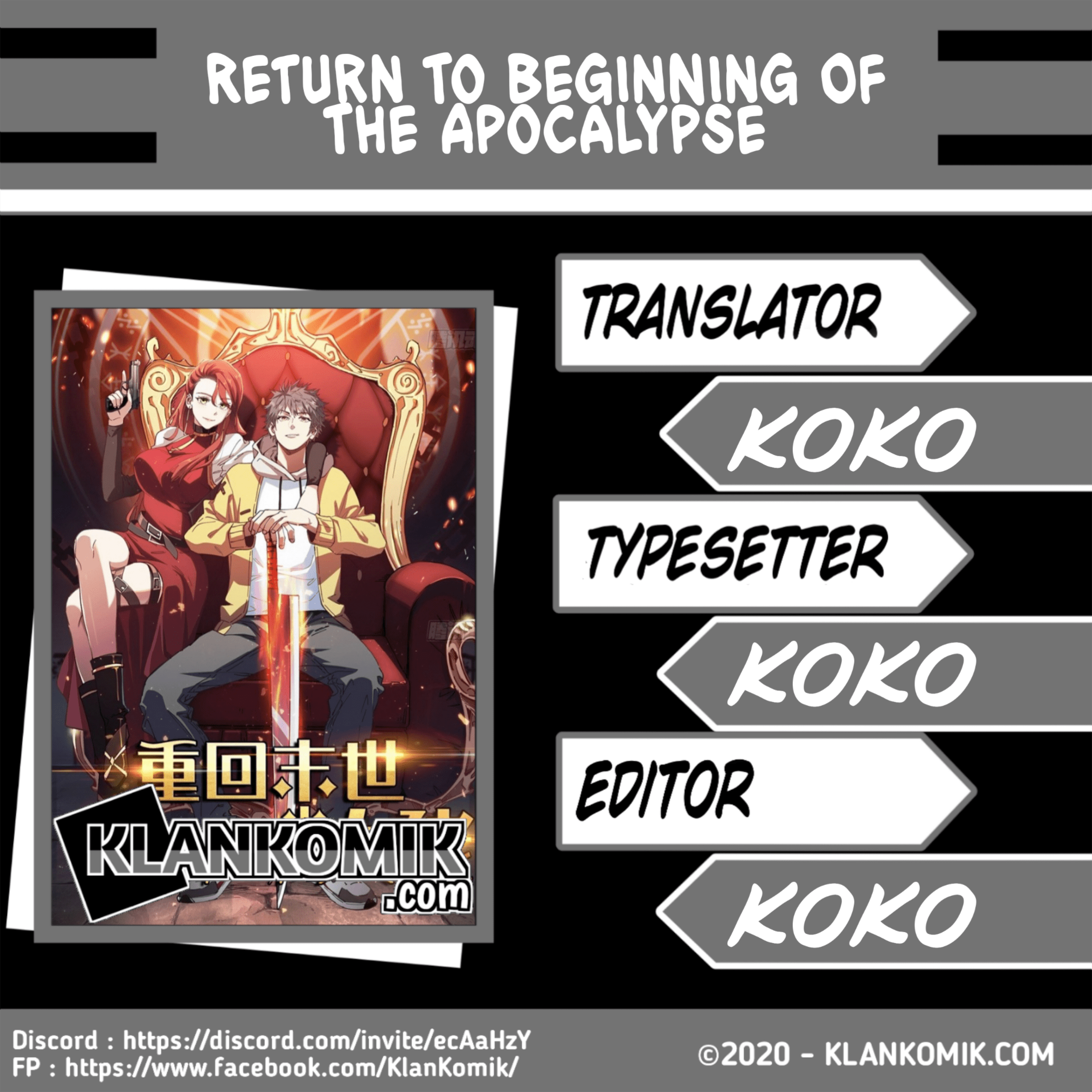 Return To Beginning Of The Apocalypse Chapter 58 - halaman 1