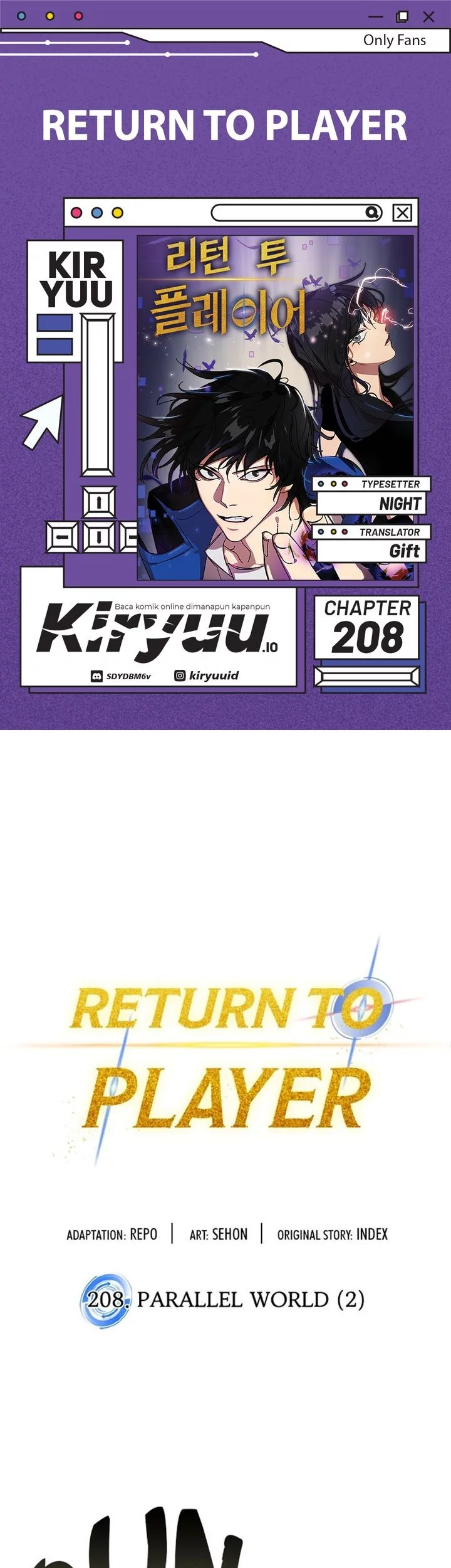 Return to Player Chapter 208 - halaman 1