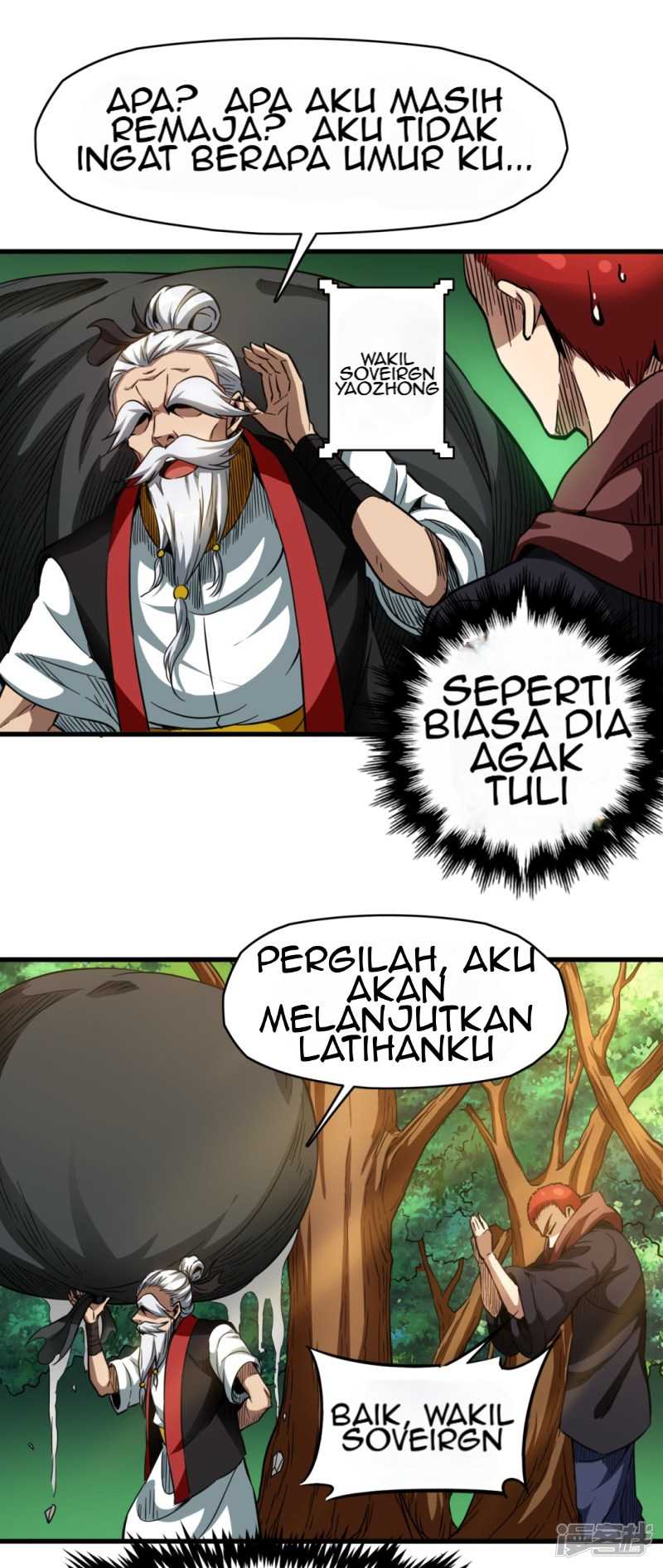 Return To The Earth And Be A God Stick Chapter 28 - halaman 9