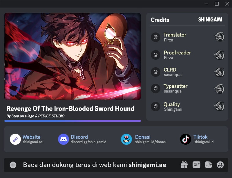 Revenge of the Iron-Blooded Sword Hound Chapter 113 - halaman 1