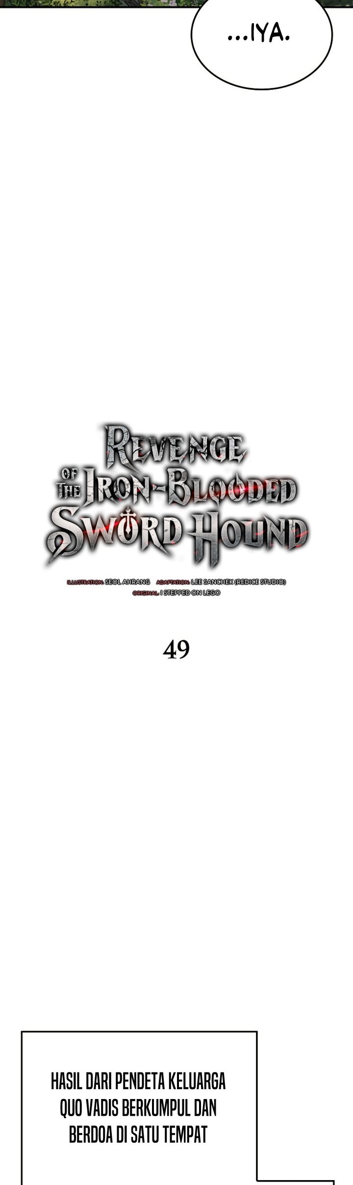 Revenge of the Iron-Blooded Sword Hound Chapter 49 - halaman 9