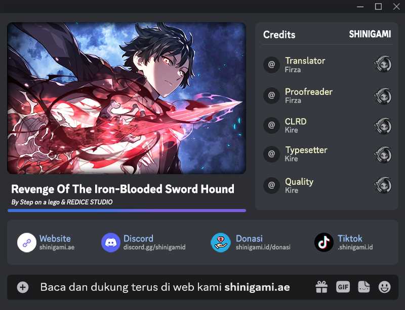 Revenge of the Iron-Blooded Sword Hound Chapter 51 - halaman 1