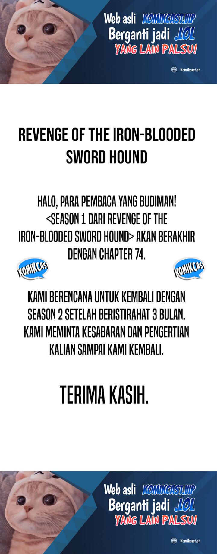 Revenge of the Iron-Blooded Sword Hound Chapter 74.5 - halaman 2