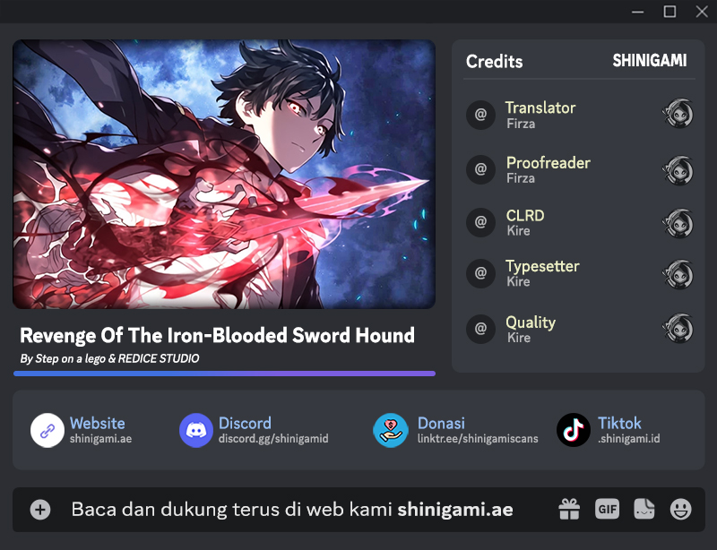 Revenge of the Iron-Blooded Sword Hound Chapter 81 - halaman 1