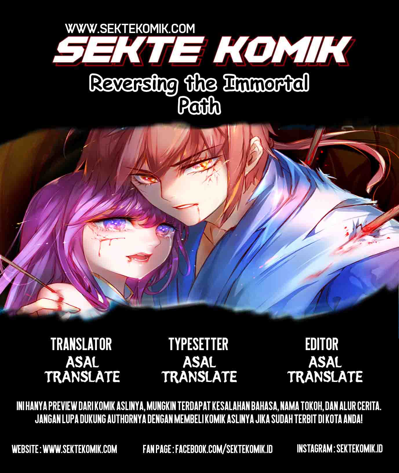 Reversing the Immortal Path Chapter 21 - halaman 1